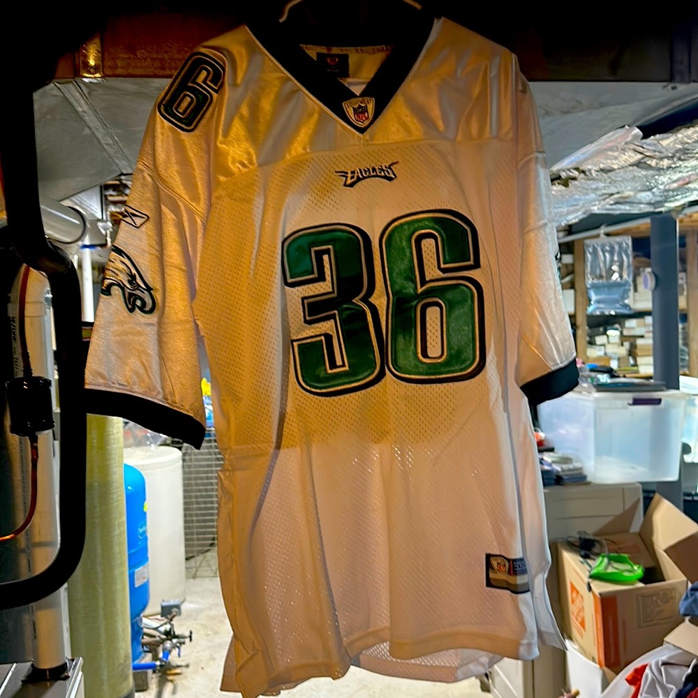 Ronnie Brown football jersey eagles, size 56 Reebok new